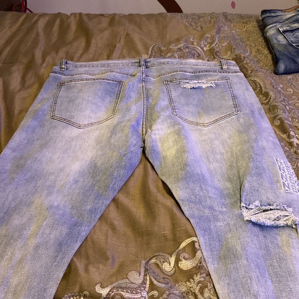 Next lvl high jeans off white size 40 - Picture 6 of 7